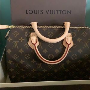 AUTH LOUIS VUITTON MONOGRAM SPEEDY 30